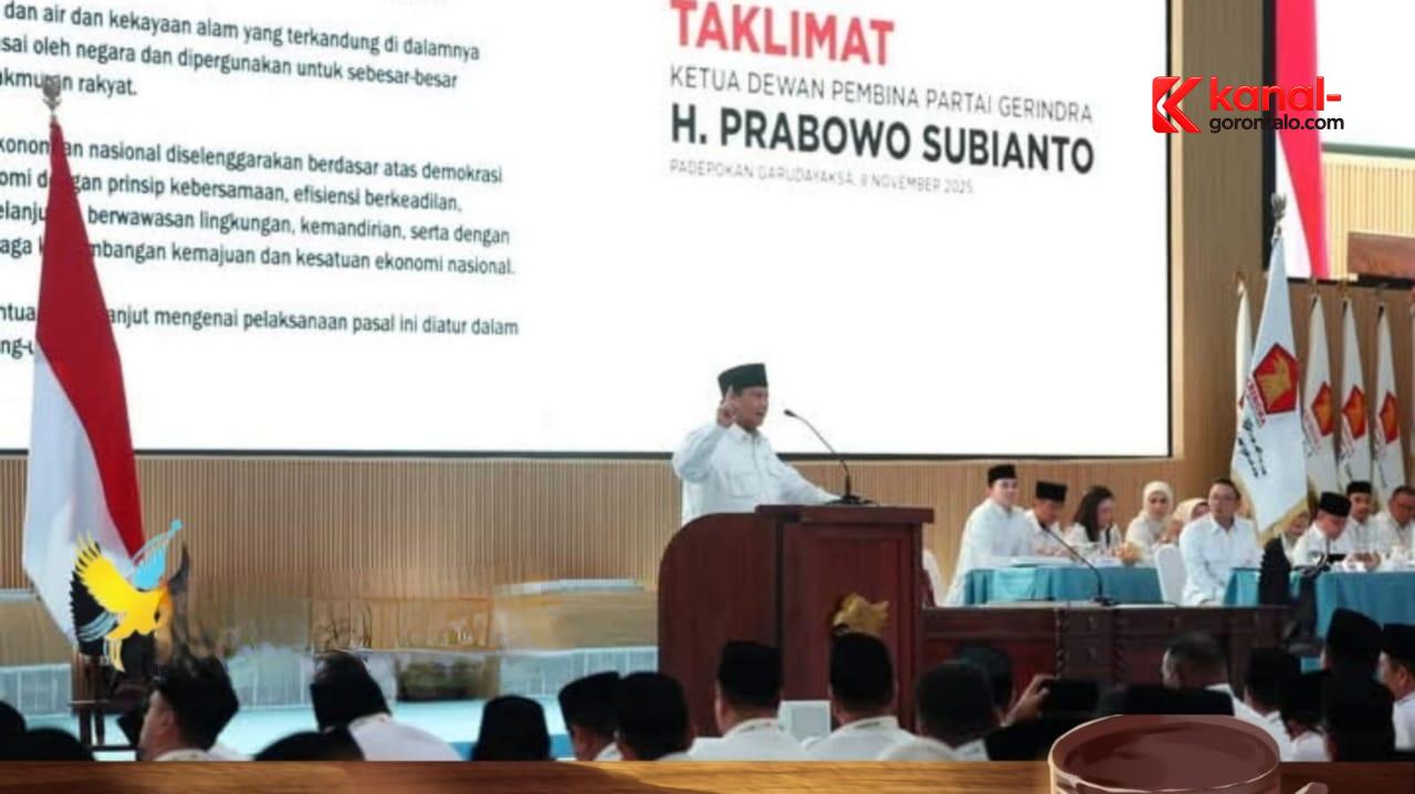 Ketua Dewan Pembina Partai Gerindra Prabowo Subianto