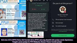 Ketua PWI Bekasi Ade Muksin Diduga Menipu Warga Malaysia dengan Modus KTA PPWI
