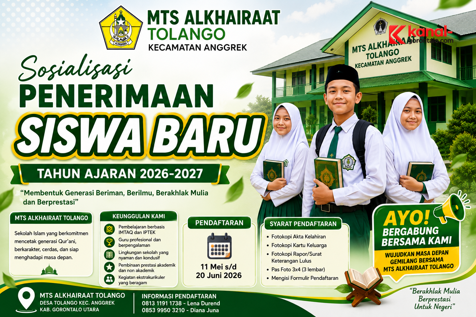 MTs Alkhairaat Tolango Anggrek