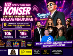 Rahmat Tahalu Bakal Guncang Panggung GGC di Gorontalo Utara