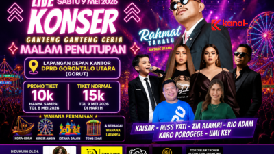 Konser di Gorontalo Utara